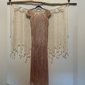 Dazzling Formal Dress Prom Gown Size M